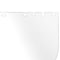 Sellstrom 390 Premium Series Single Crown Face Shields Window, Polycarbonate, 8 in x 16 in x .040 in, Uncoated-, Clear S35100 - alternate 3